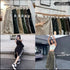 KELTIS Cargo Drawstring Long Skirts
